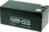 Fiamm PB-12-3,4-4,8 Loodaccu 12 V 3.4 Ah Loodvlies (AGM) (b x h x d) 134 x 66 x 65 mm Kabelschoen 4.8 mm Onderhoudsvrij, Geringe zelfontlading