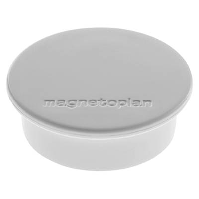Magnetoplan Magneet Magnet Discofix Color (Ø x h) 40 mm x 13 mm rond Grijs 10 stuk(s) 1662001