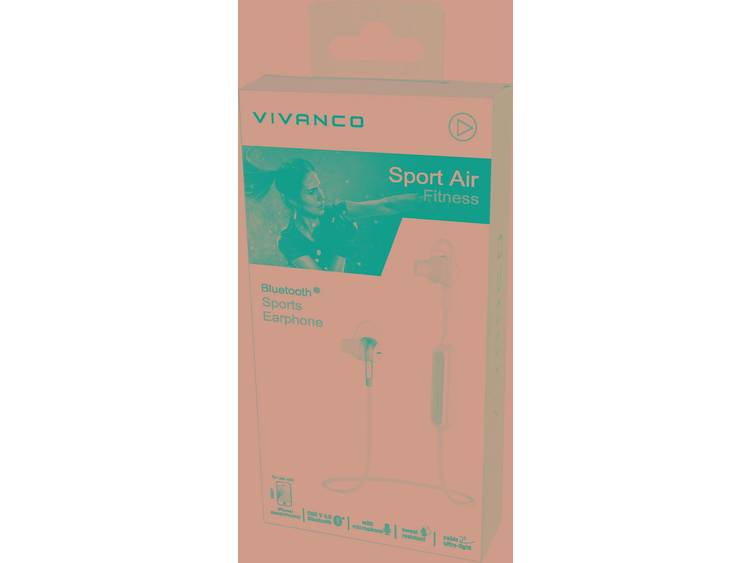 Vivanco SPORT AIR FITNESS W Bluetooth Sport Headset stereo Bestand tegen zweet Wit