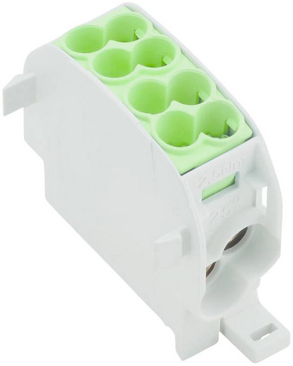 Weidmüller 1560650000 Verdeler-serieklem  Schroeven  Groen 5 stuk(s)
