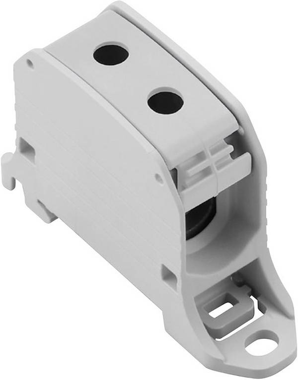 Weidmüller 2502560000 Doorgangsklem 20 mm Schroeven  Grijs, Bruin 9 stuk(s)