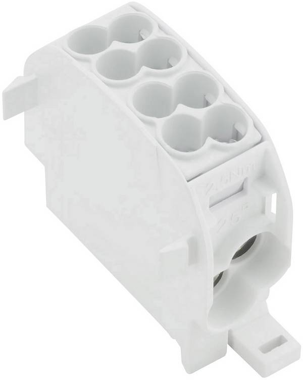 Weidmüller 1560730000 Verdeler-serieklem  Schroeven  Lichtgrijs 5 stuk(s)