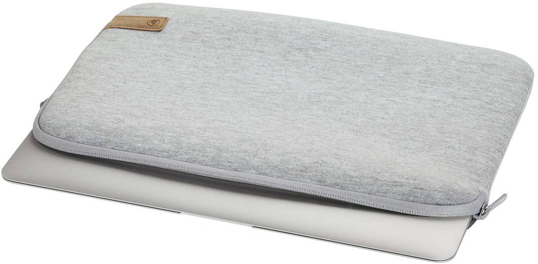 Hama Laptophoes Jersey Geschikt voor max. (laptop): 39,6 cm (15,6") Lichtgrijs-2