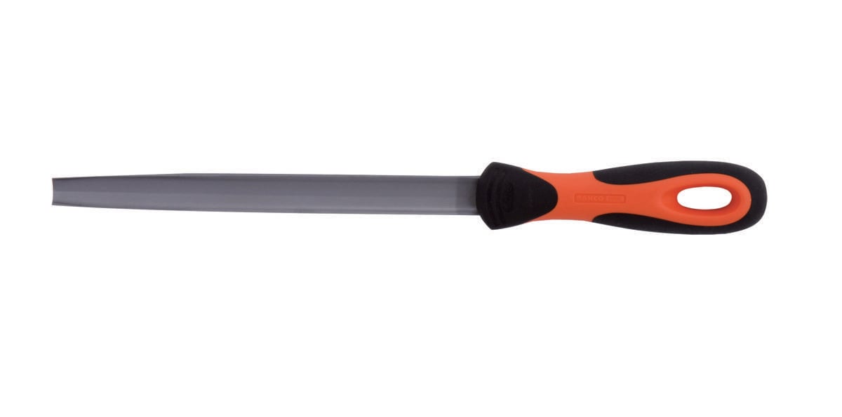 Bahco 1-210-12-2-2 Halfronde vijl met greep 300 x 31,0 x 9,0 mm kap 2 1 stuk(s)