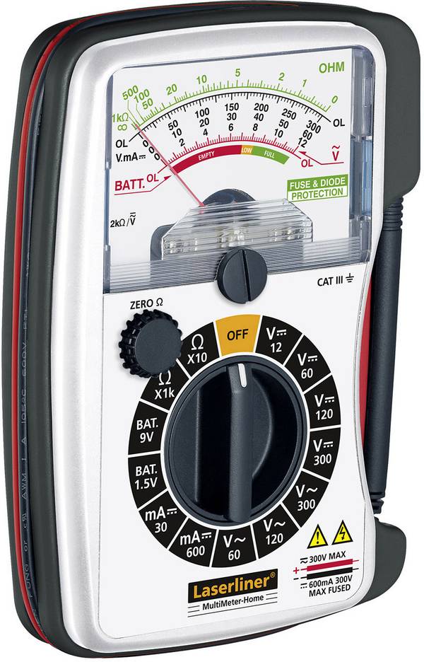 Laserliner L/L083030A Multimeter  Analoog  CAT III 300 V
