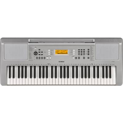 Yamaha YPT-360 Keyboard Zilver Incl. netvoeding