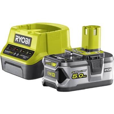 Ryobi RC18120-150 5133003366 Accu en acculader voor gereedschap  18 V 5.0 Ah Li-ion
