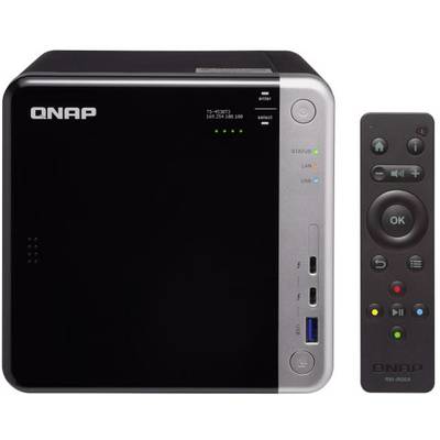 QNAP TS-453BT3 NAS-serverbehuizing   4 Bay Multimedia afstandsbediening, 2x M.2 slot TS-453BT3-8G 