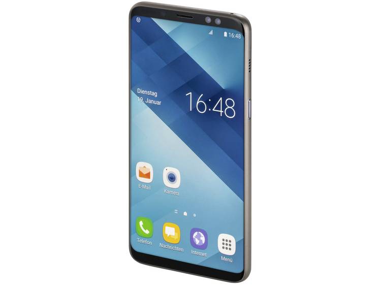 Hama Ultra Slim GSM backcover Geschikt voor model (GSMs): Samsung Galaxy A6+ (2018) Zwart