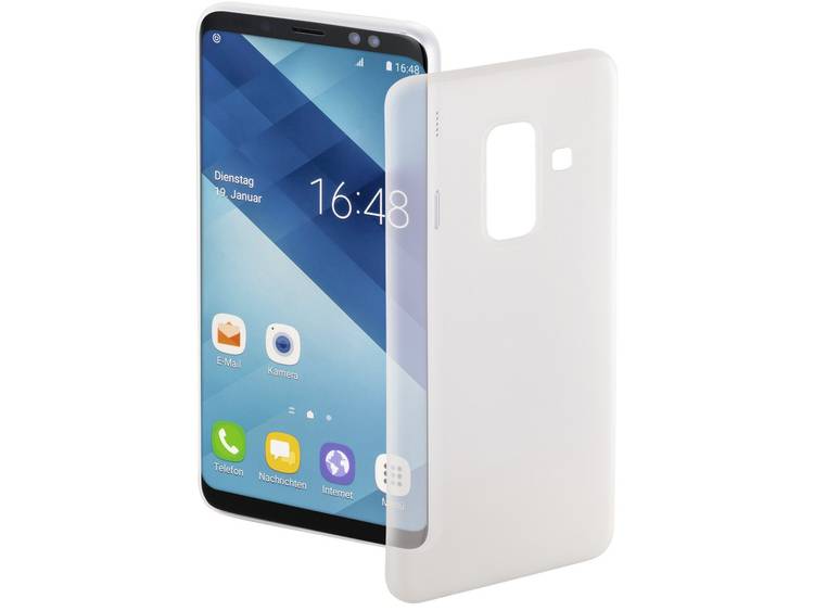 Hama Ultra Slim GSM backcover Geschikt voor model (GSMs): Samsung Galaxy A6+ (2018) Wit