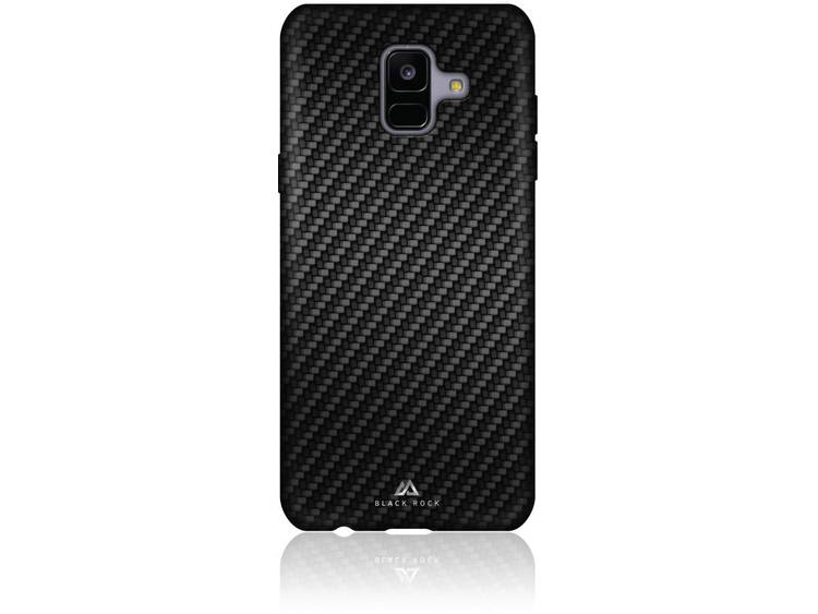 Black Rock Flex Carbon GSM backcover Geschikt voor model (GSMs): Samsung Galaxy A6 (2018) Zwart