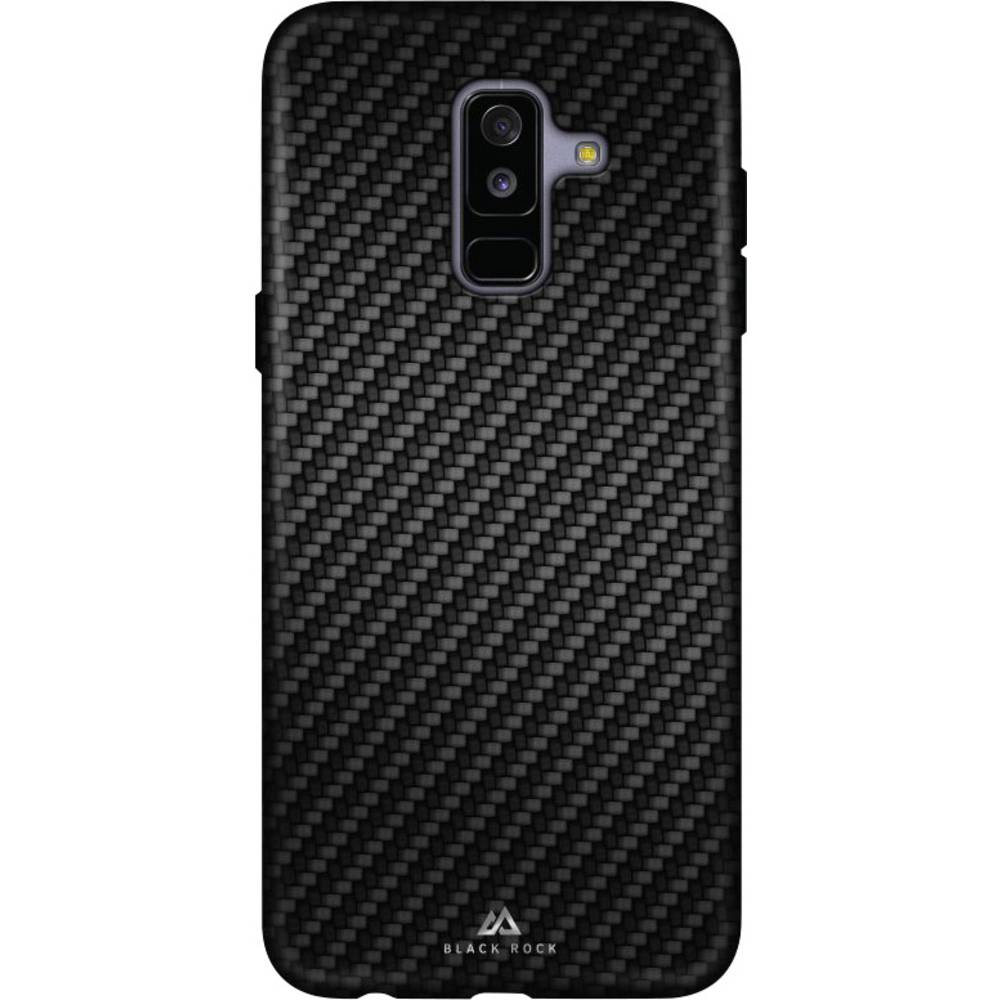 Black Rock Cover Flex Carbon Voor Samsung Galaxy A6+ (2018) Zwart