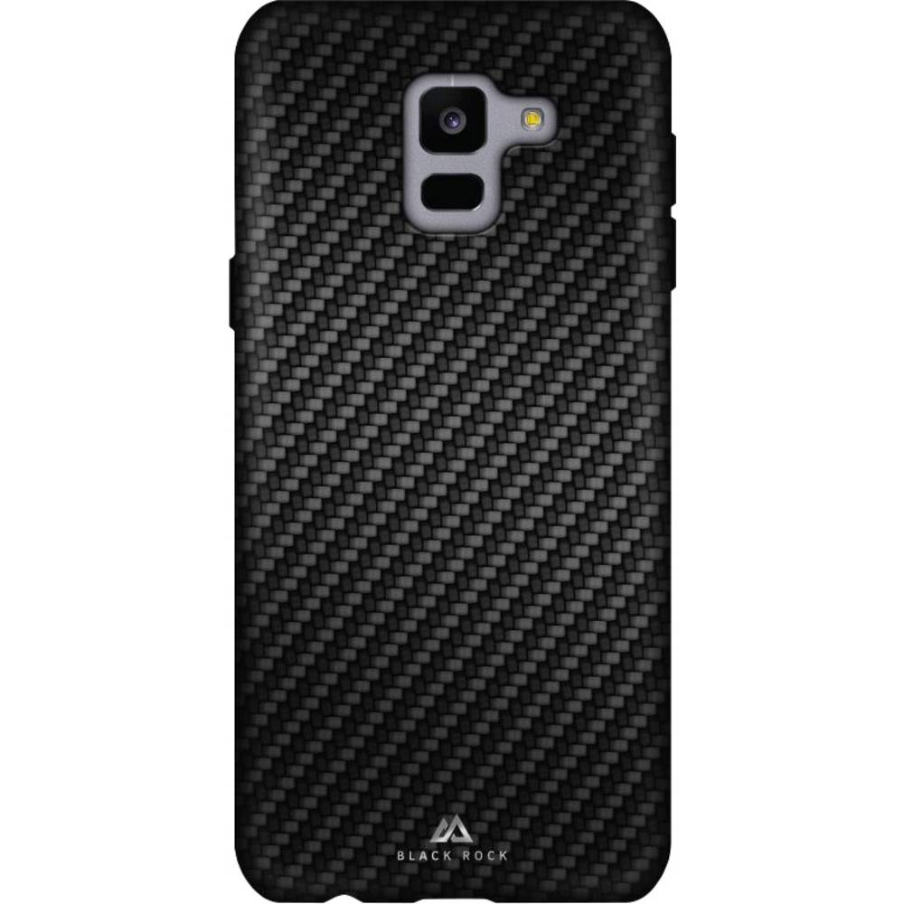 Black Rock Flex Carbon Backcover Samsung Galaxy J6 (2018) Zwart