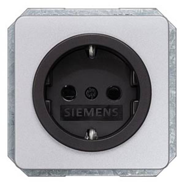Siemens 5UB1465 Inzetstuk Inbouw   Zilver Schakelmateriaal 1 stuk(s)