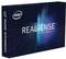 Verpakking van de Intel RealSense D415 dieptecamera, toont productnaam en logo. Bevat 3D-opnametechnologie.