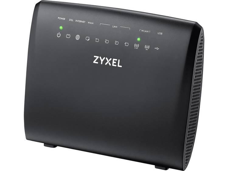 ZyXEL VMG3925-B10B-EU03V1F Dual-band (2.4 GHz-5 GHz) Gigabit Ethernet 3G Zwart draadloze router