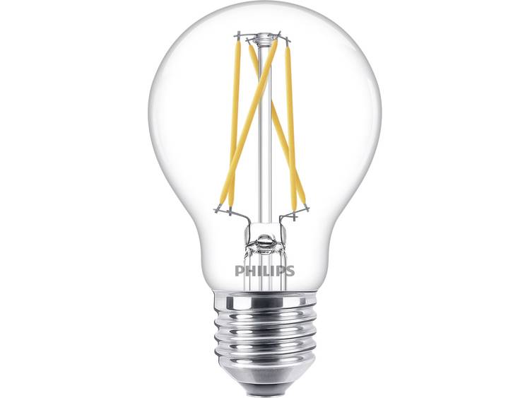 Philips LED Lamp E27 8W Dimbaar