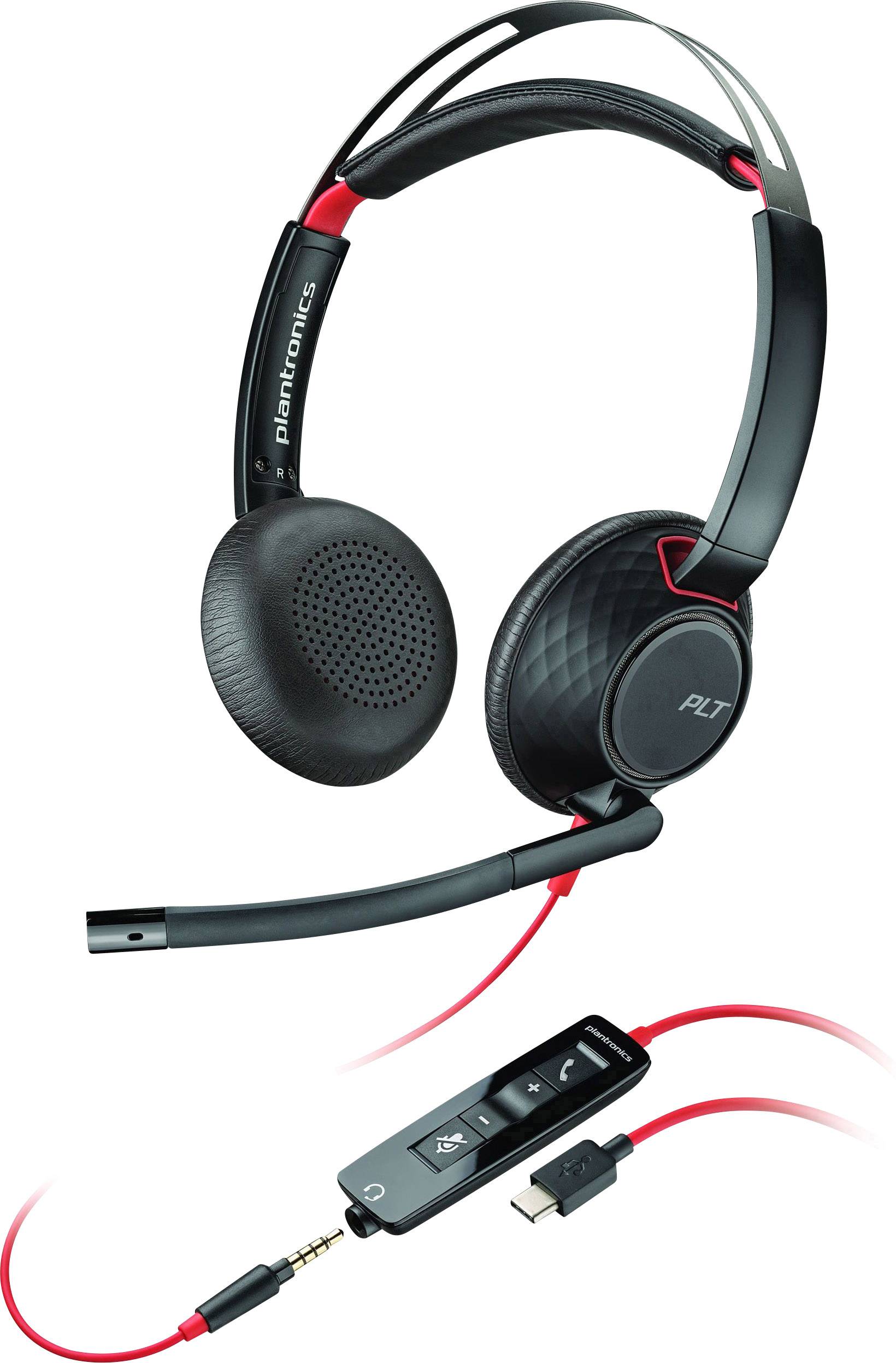 Poly Stereo, USB Type-C, 3,5 mm, DSP, 20 Hz–20 kHz-0