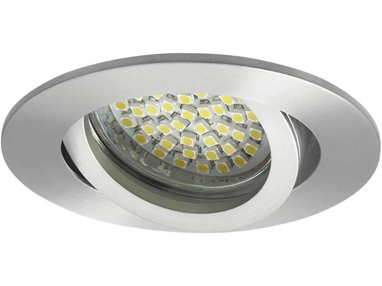 Inbouwlamp LED GX5.3 50 W 12 V Aluminium (mat) Kanlux 18561 Evit