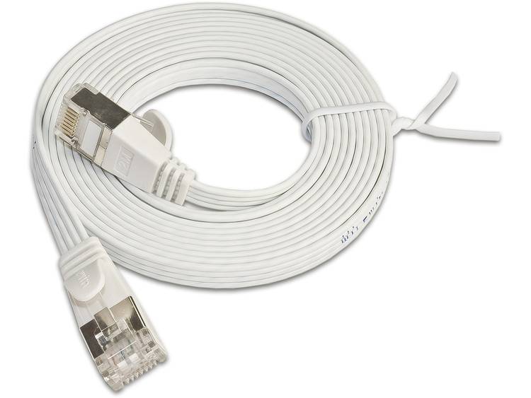 Netwerkkabel RJ45 CAT 6 U-FTP 0.50 m Wit Wirewin