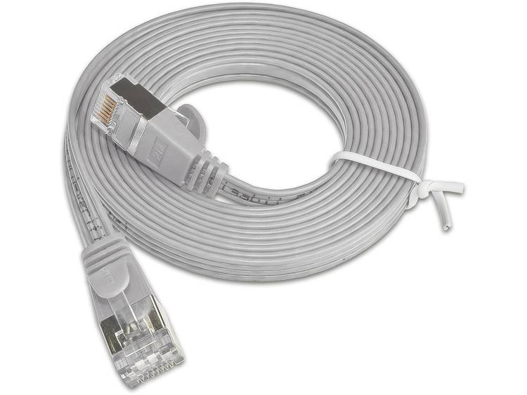 Netwerkkabel RJ45 CAT 6 U-FTP 1 m Grijs Wirewin