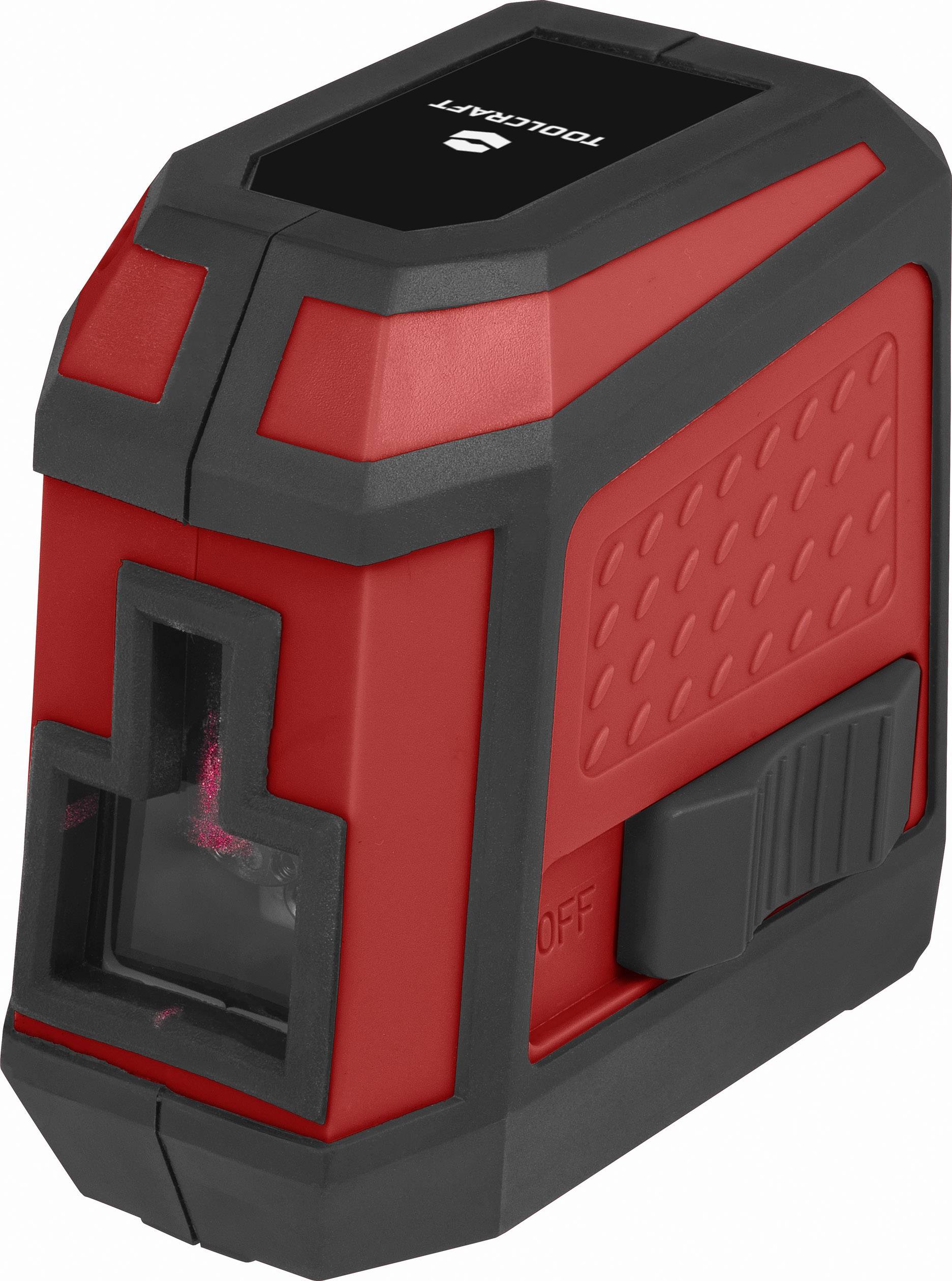 TOOLCRAFT CL12 Kruislijnlaser Incl. tas, Zelfnivellerend Reikwijdte (max.): 12 m-8
