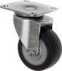 TOOLCRAFT TO-5137866 Zwenkwiel met schroefplaat 50 mm TPR Draagvermogen (max.): 50 kg