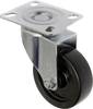 TOOLCRAFT TO-5137902 Zwenkwiel 75 mm met schroefplaat Draagvermogen (max.): 70 kg