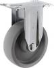 TOOLCRAFT TO-5137941 Bokwiel met schroefplaat 100 mm polypropyleen Draagvermogen (max.): 125 kg