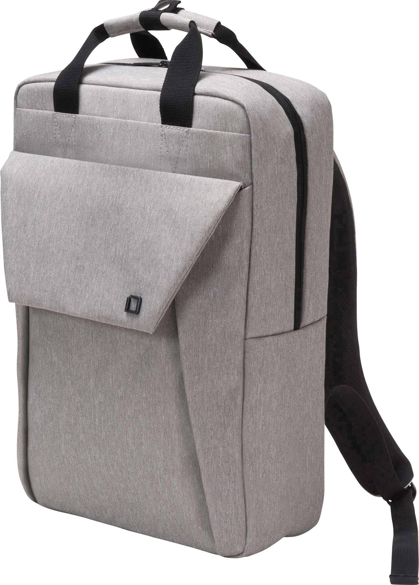 Dicota DICOTA EDGE - Notebook-Rucksack - 39.6 c Laptoprugzak Geschikt voor max. (laptop): 39,6 cm (15,6") Lichtgrijs