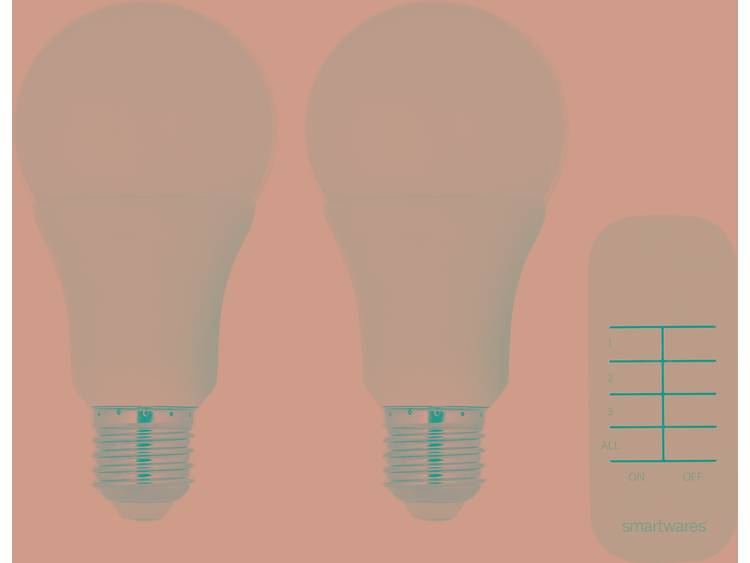 Smartwares dimbare LED bulb schakelaar set SH4-99551