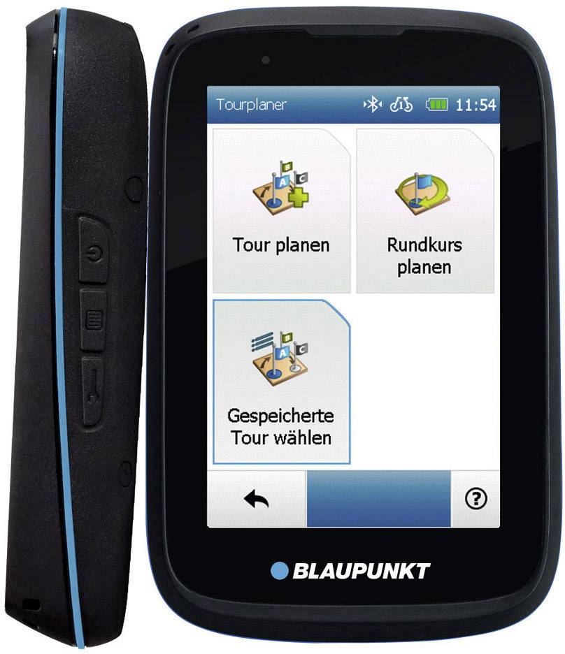Blaupunkt Bikepilot² Outdoor navigatie Fietsen, Geocaching, Wandelen Europa (OpenStreetMaps) GPS, Spatwaterdicht-1