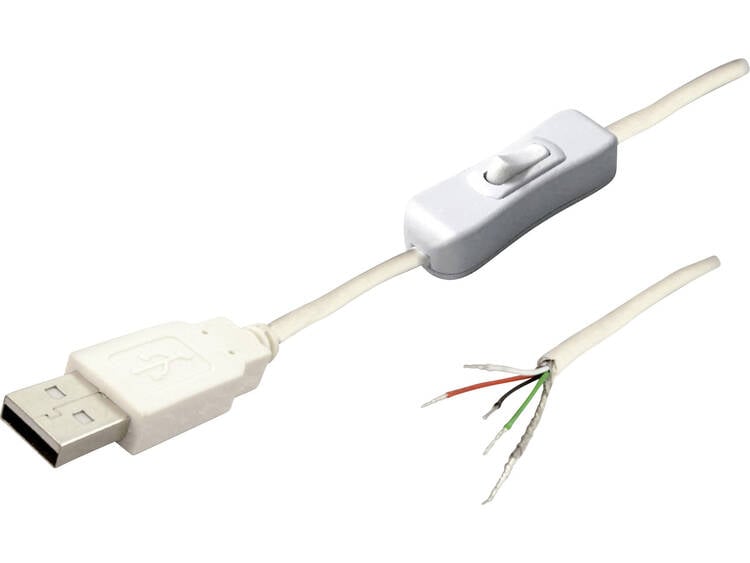 USB-connector Stekker, recht TRU COMPONENTS 1 stuks