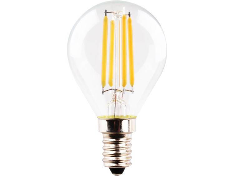 MÃ¼ller Licht 400413 LED-lamp E14 Kogel 4 W = 40 W Warmwit Filament-Retro-LED Energielabel A++ (A++ 