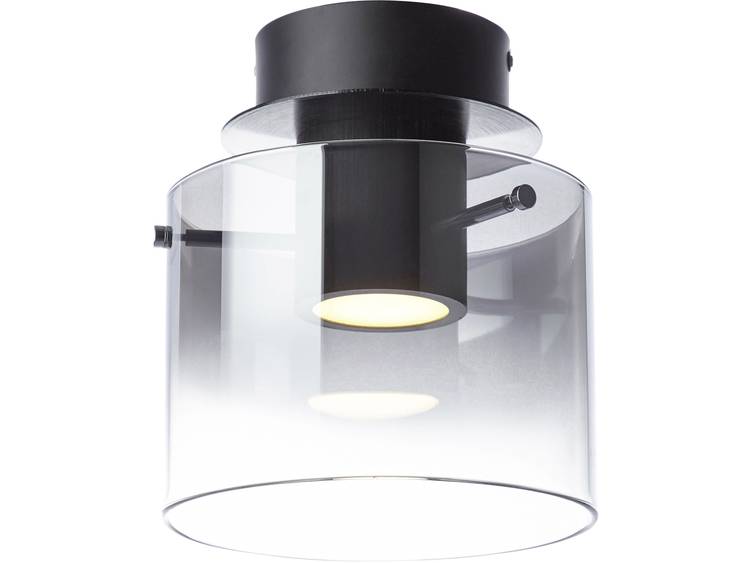 LED-plafondlamp 8 W Warm-wit Zwart, Rook Brilliant Beth G75591-93