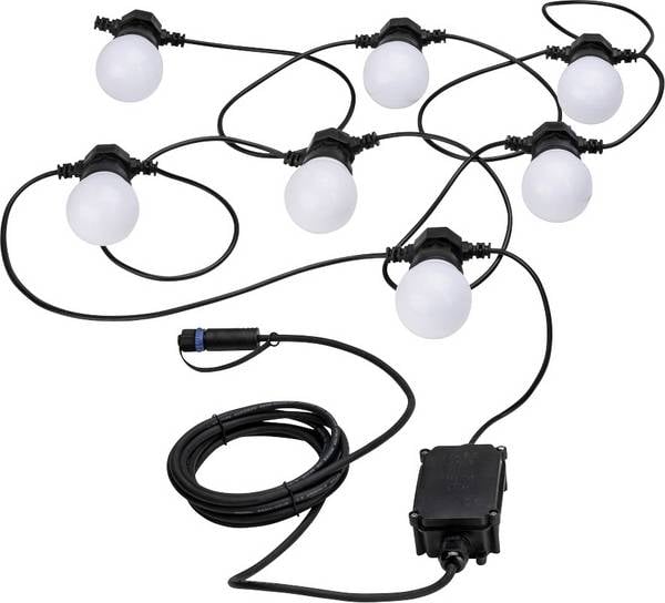Paulmann  94165 Verlichtingssysteem Plug&Shine  LED-lichtketting   LED 1.4 W Warmwit Wit, Zwart