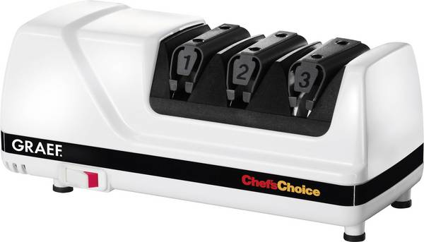 Graef CC120DE CC120DE Messenslijper Wit, Zwart