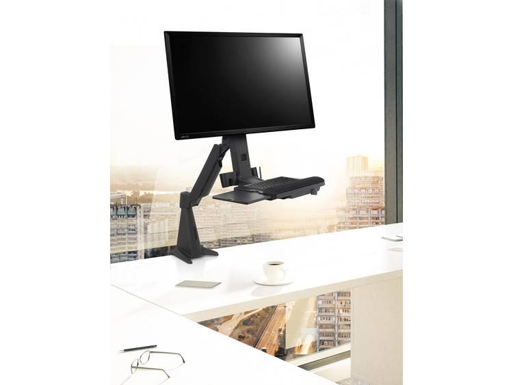 SpeaKa Professional Ergofit Workstation Sit-Stand Monitorarm 33,0 cm (13) 68,6 cm (27) Kantelbaar en