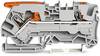 WAGO 2106-5201 Doorgangsklem 7.50 mm Push-In-klem Grijs 25 stuk(s)