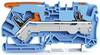 WAGO 2106-5204 Doorgangsklem 7.50 mm Push-In-klem Blauw 25 stuk(s)