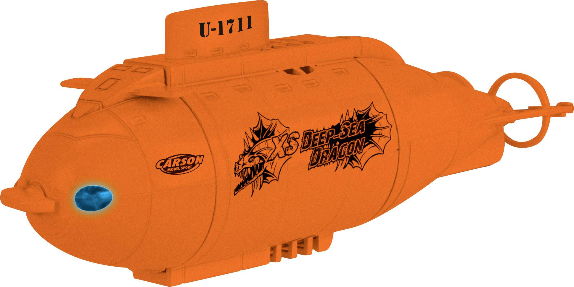 Carson RC Sport XS Deep Sea Dragon RC onderzeeër voor beginners 100% RTR