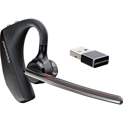 POLY Voyager 5200 UC In Ear headset Bluetooth Telefoon Mono Zwart Noise Cancelling 