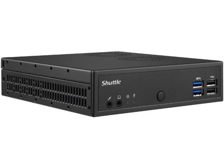 Mini-PC (HTPC) Shuttle DH02U5 i5-7200U 8 GB GTX1050 Zonder besturingssysteem