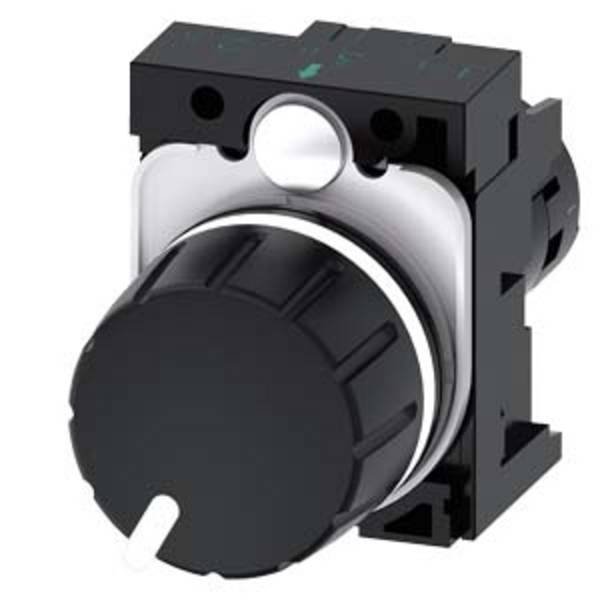 Siemens 3SU12002PR101AA0 3SU1200-2PR10-1AA0 Draaipotmeter Stofdicht   4.7 kΩ 1 stuk(s)