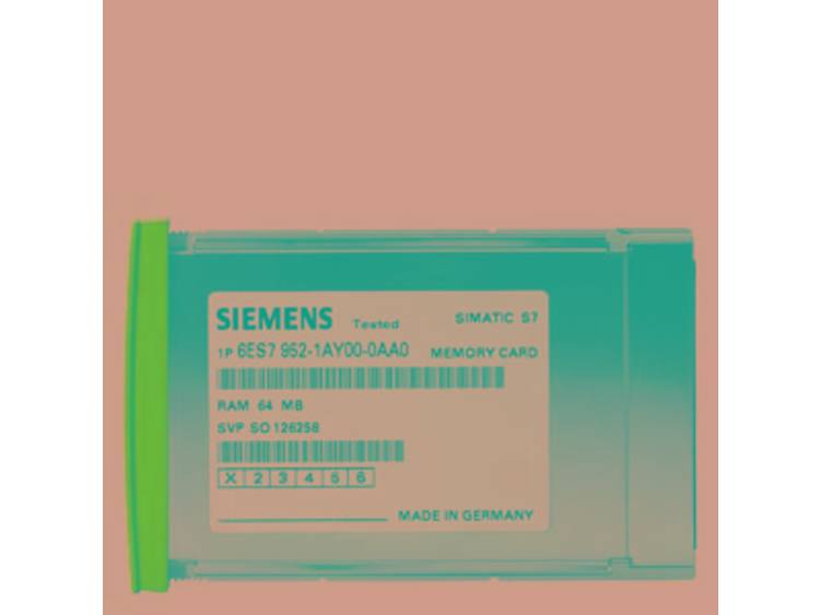 Siemens plc geheugenkaart