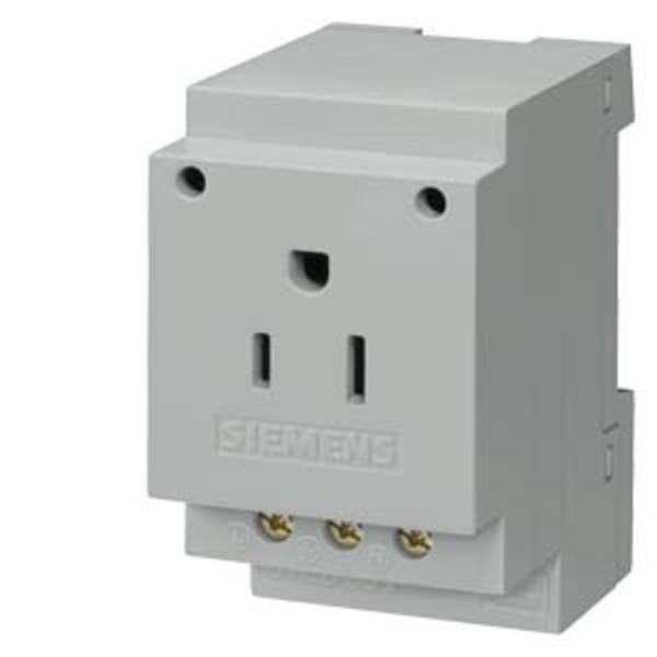 Siemens 5TE6804  Wandcontactdoos  Delta Grijs Schakelmateriaal 1 stuk(s)
