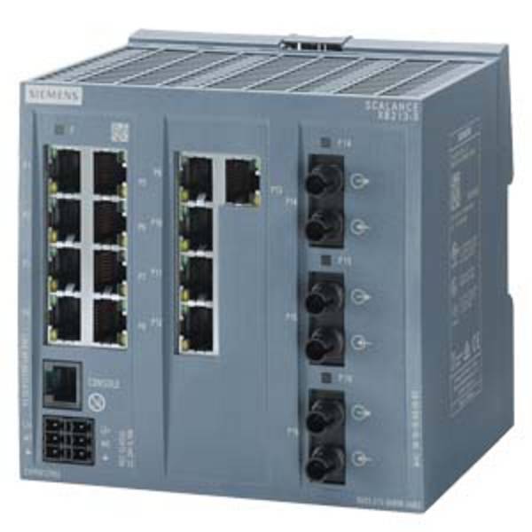 Siemens 6GK52133BB002TB2 6GK5213-3BB00-2TB2 Industrial Ethernet Switch  10 / 100 MBit/s