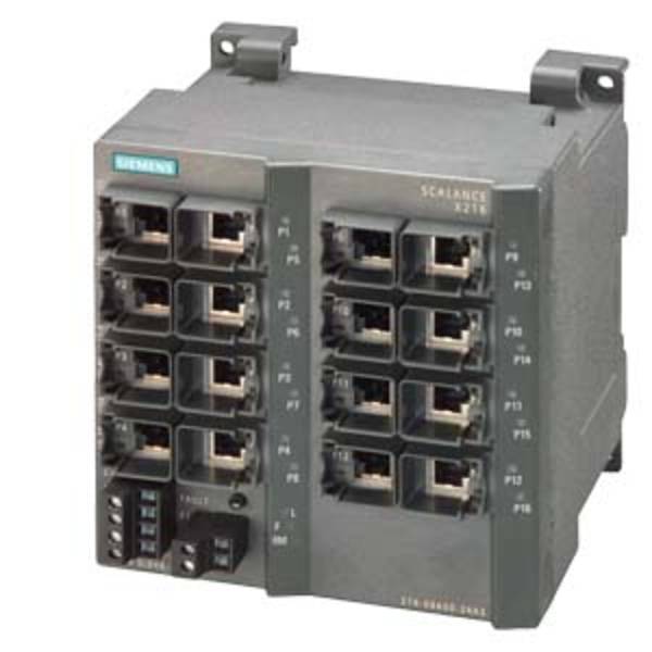Siemens SCALANCE X216 Industrial Switch 10 / 100 Mbit/s