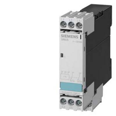 Een Siemens SIRIUS 3UG4511 bewakingsrelais, optioneel in grijs en zwart, voor bewaking en besturing van elektrische systemen.