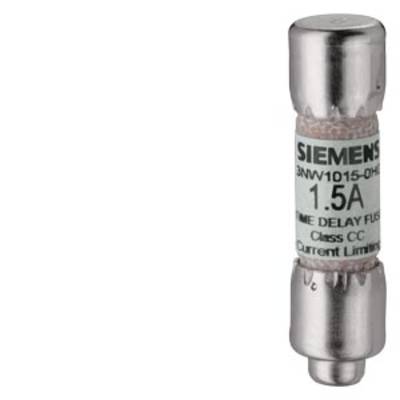 Siemens 3NW10500HG Cilinderzekeringsinzetstuk     5 A  600 V 10 stuk(s)